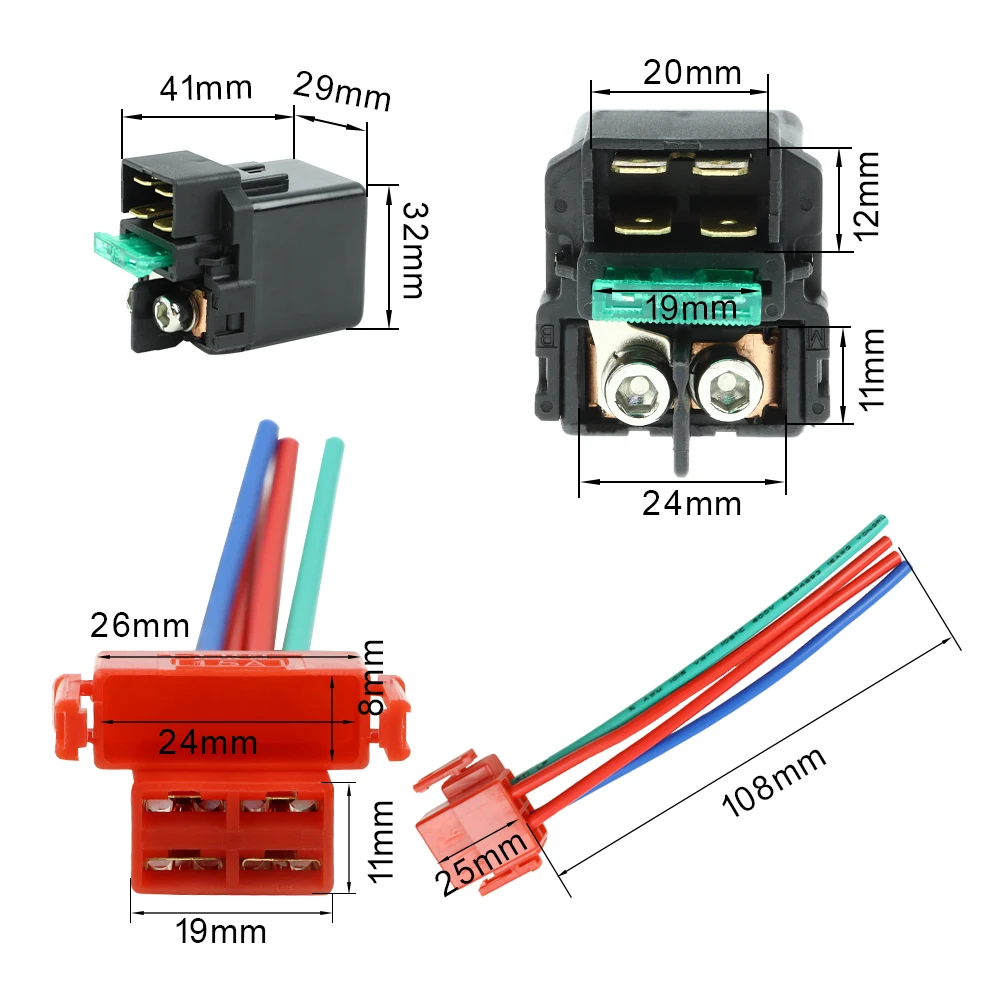Starter Relay Solenoid for Hon - Motorcycle Starter Motor ulasan dan harga