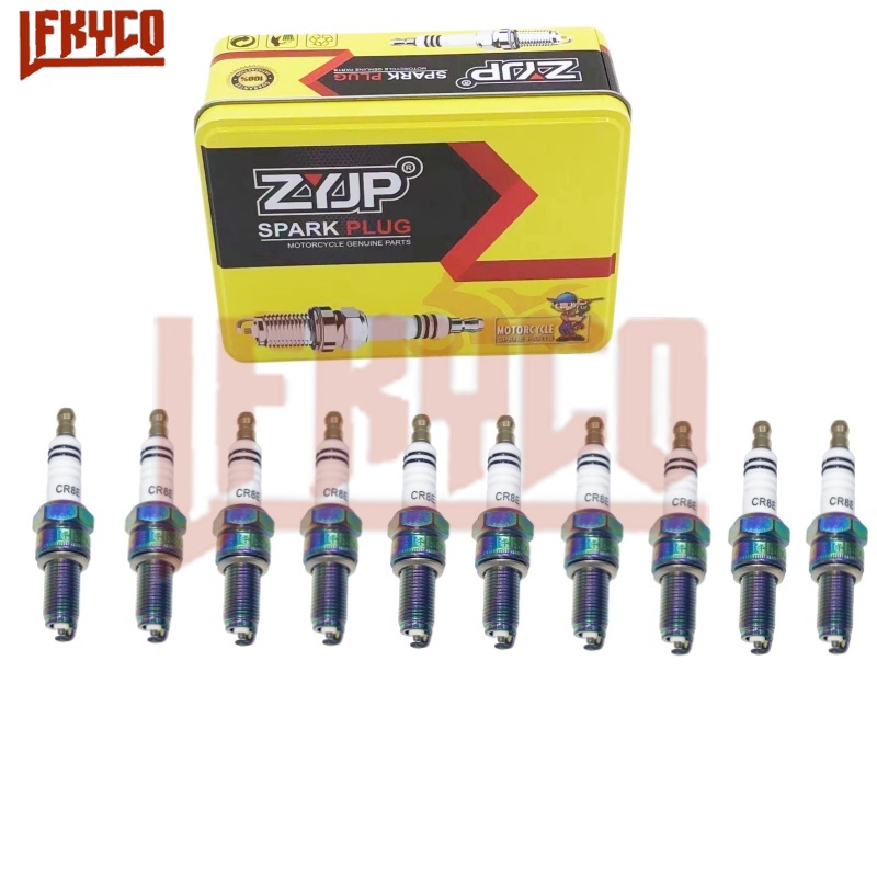 10PCS CR8E Iridium Torch Spark - Motorcycle Spark Plug ulasan dan harga